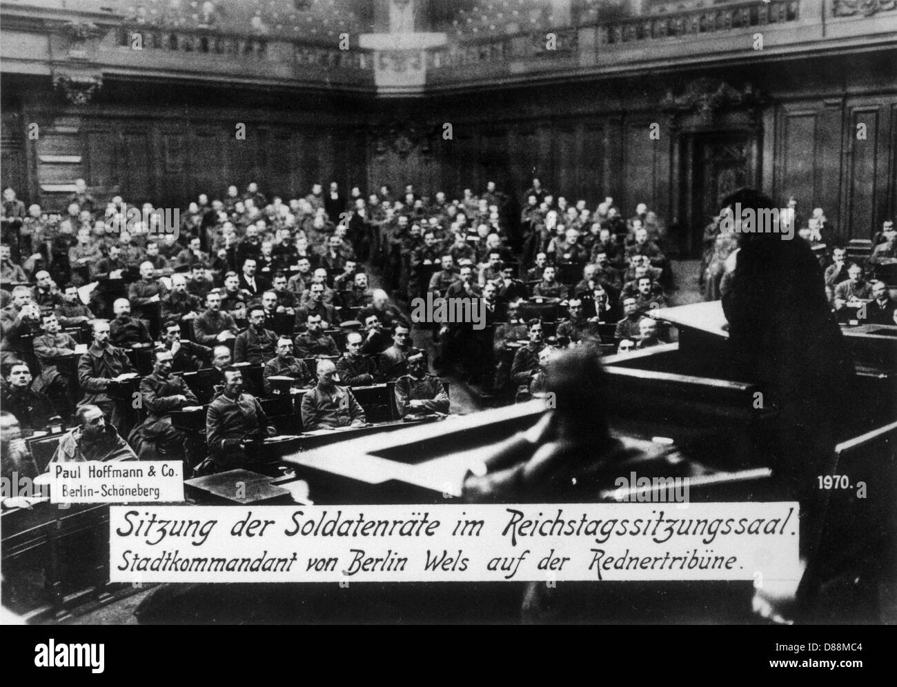 RIVOLUZIONE TEDESCA Foto Stock