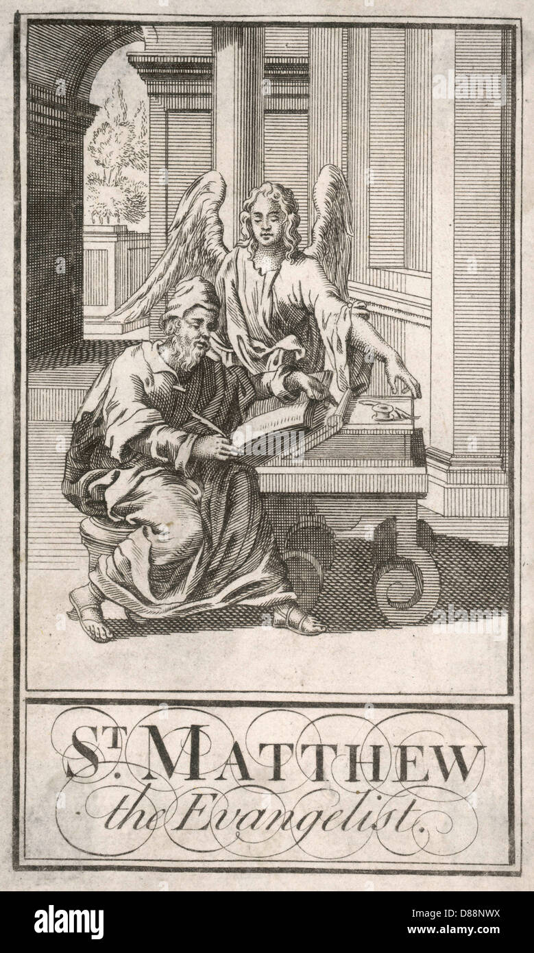 SAN MATTEO/EVANG/ANON IT Foto Stock