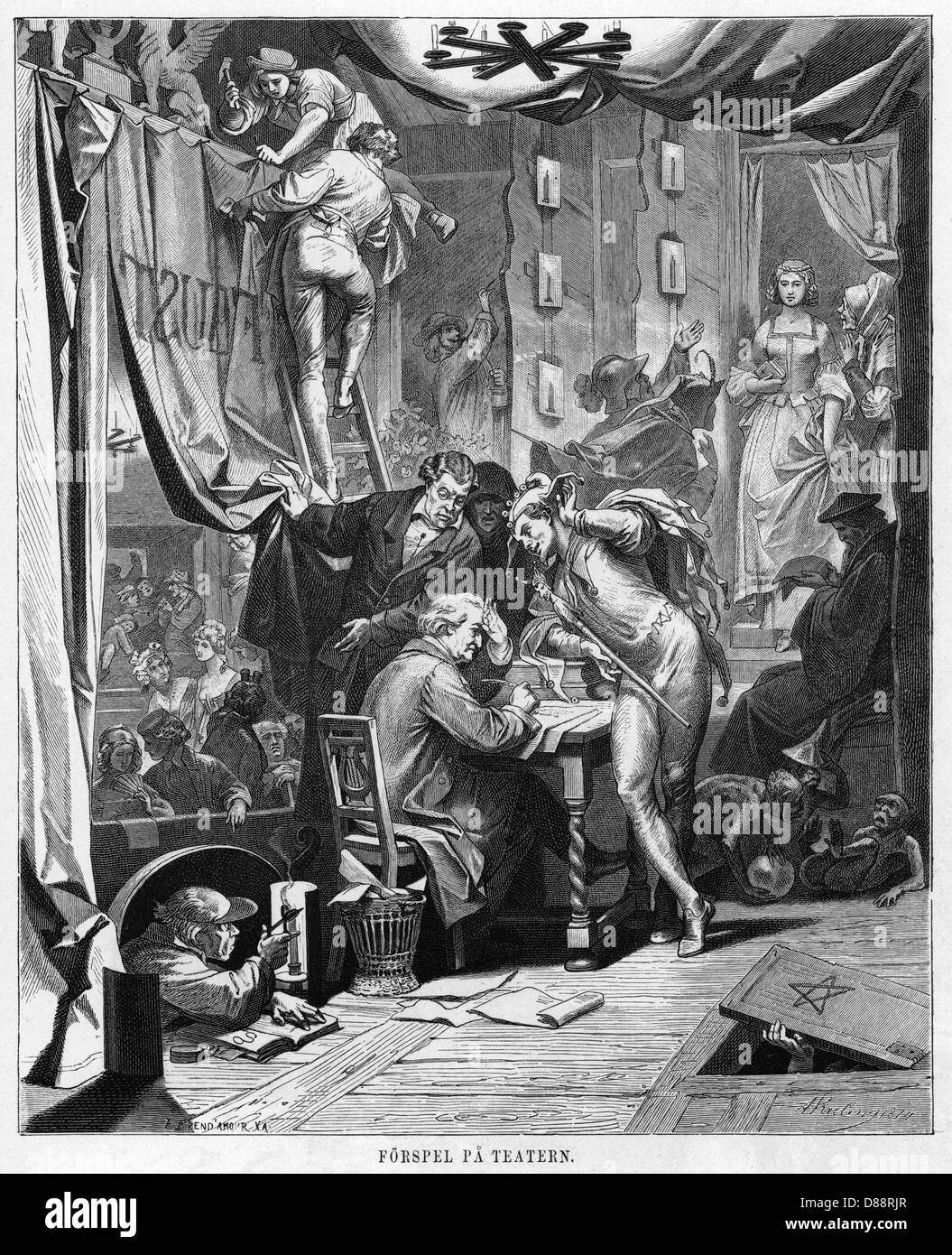 JOHANN WOLFGANG VON GOETHE Foto Stock