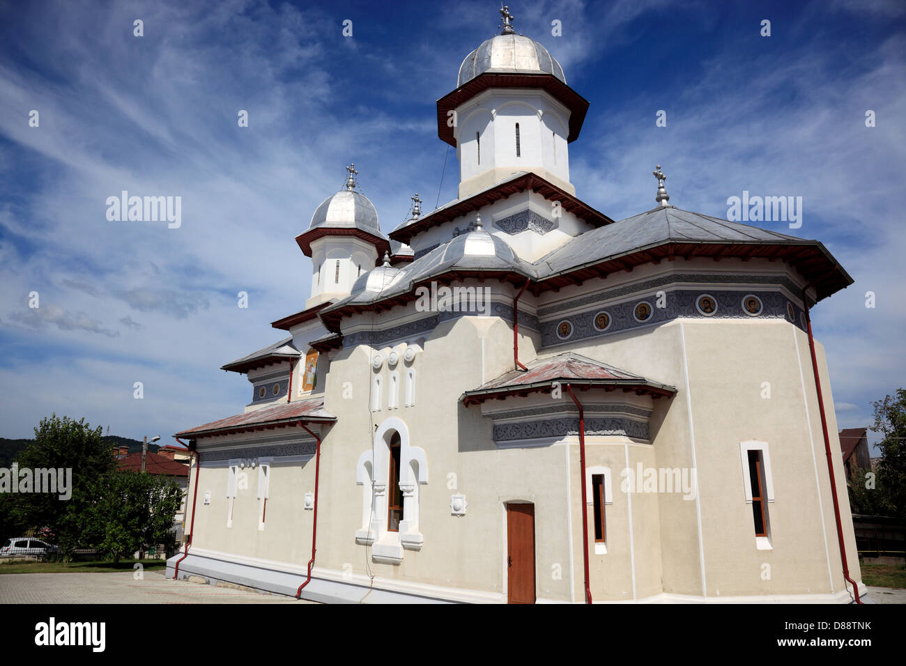 Chiesa di San Nicola è il piccolo Curtea de Arges, Valacchia, Romania Foto Stock