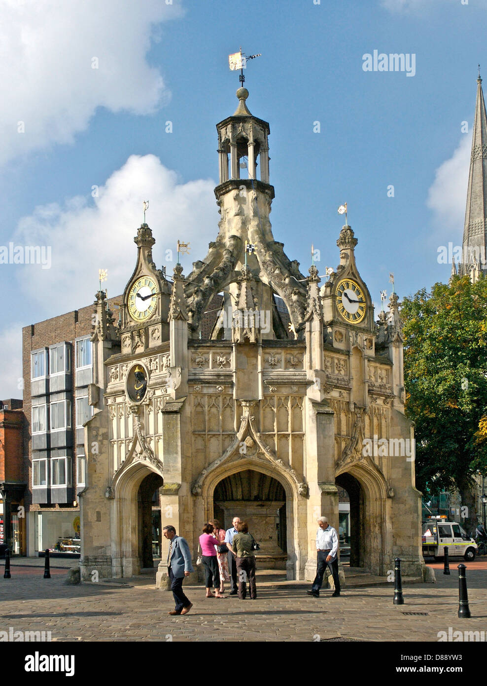 Il vecchio mercato Cross a Chichester, West Sussex Foto Stock