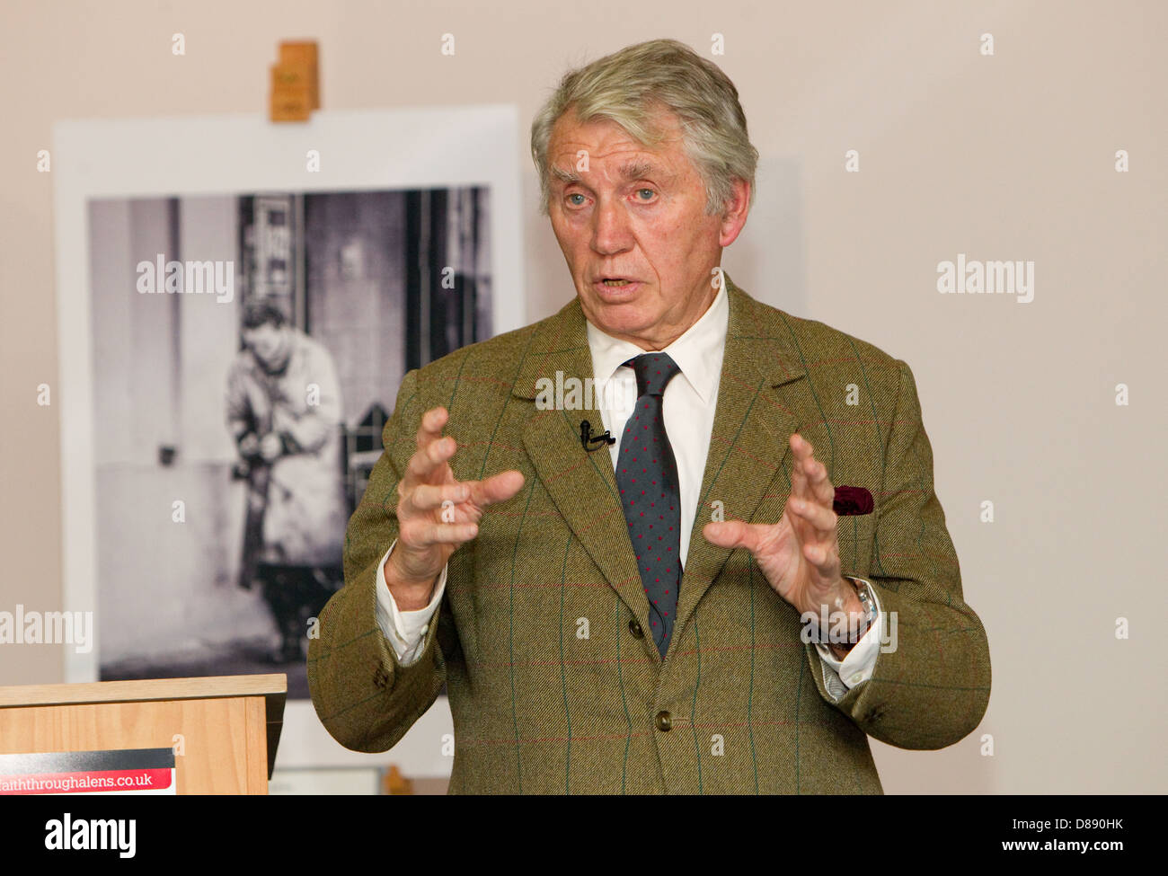 Don McCullin fotogiornalista fotografo di guerra Foto Stock