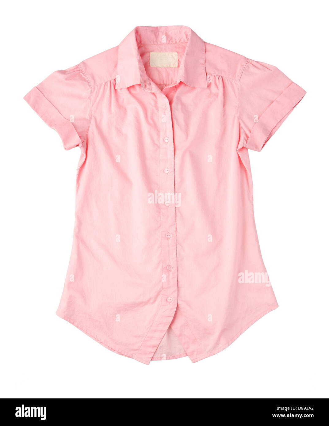 Bella maglia rosa per il lavoro, di shopping o di viaggio Foto Stock