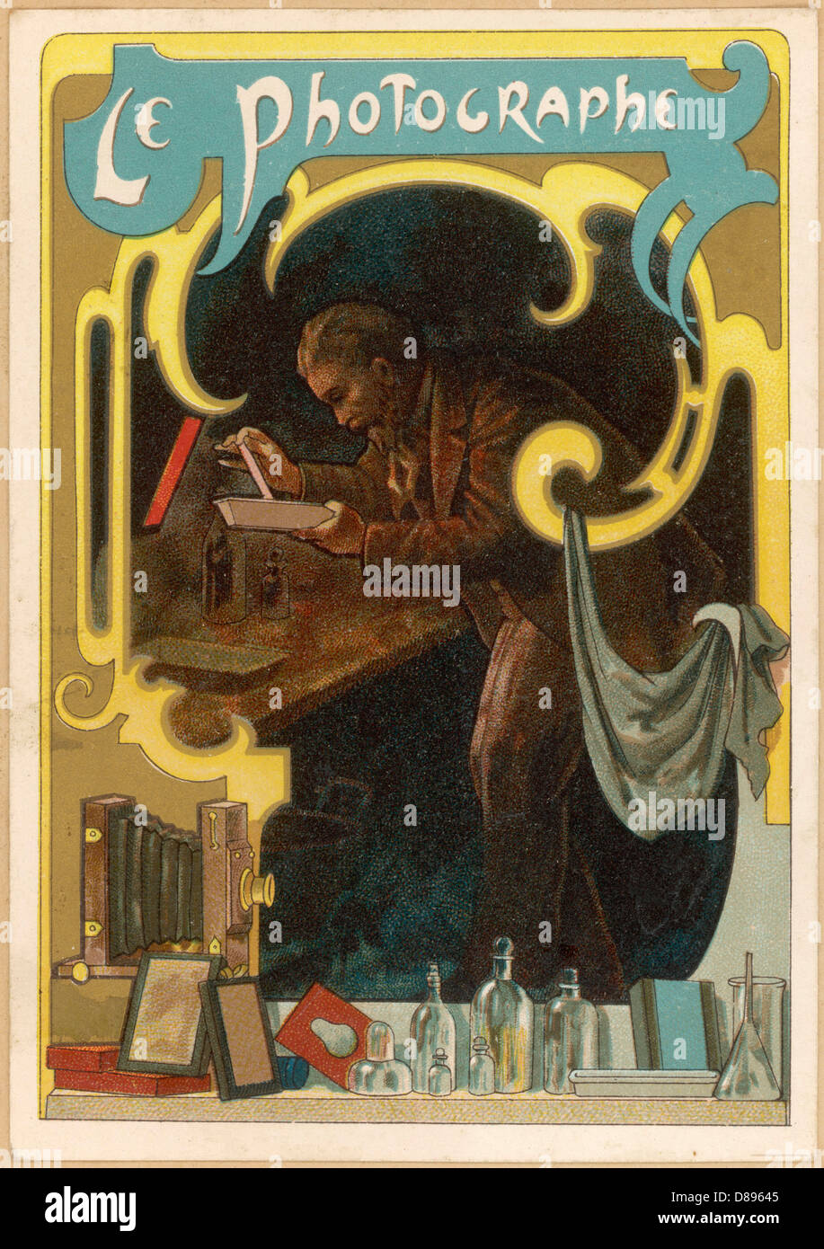 Fotografo a lavoro Foto Stock