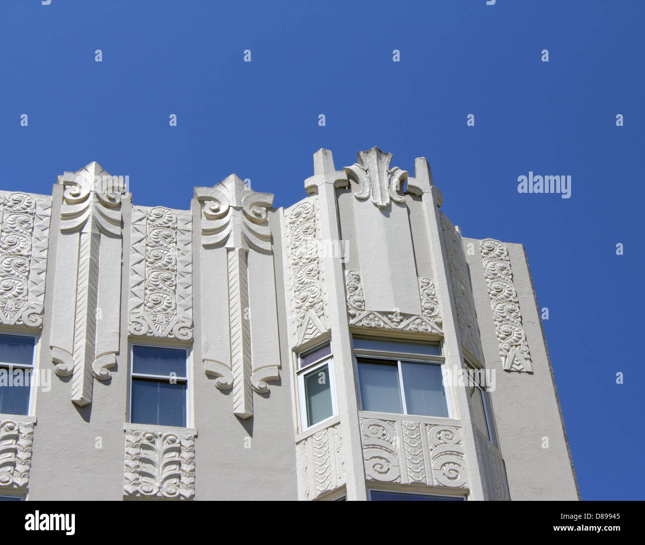 Architettura Art Deco, San Francisco, California, Stati Uniti d'America Foto Stock