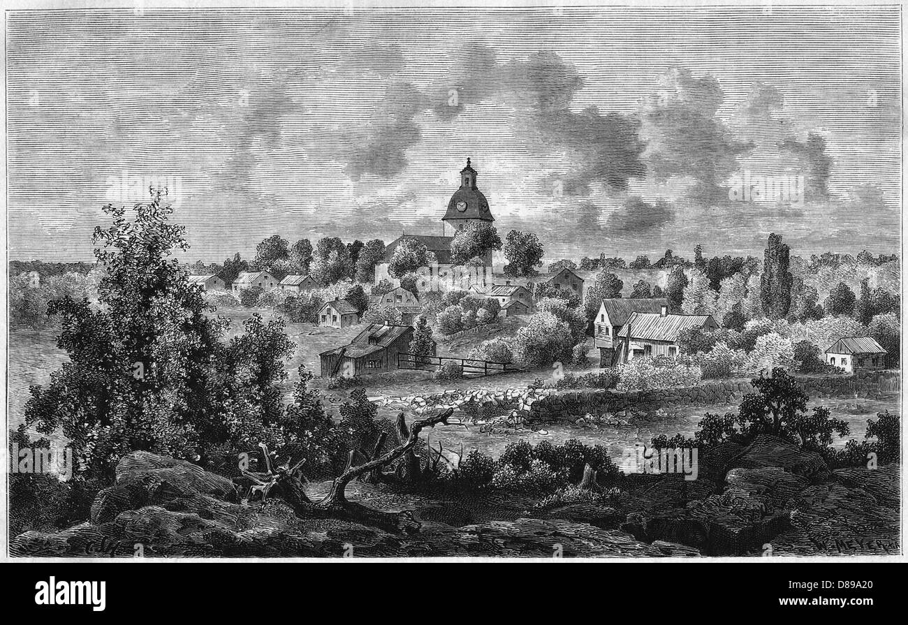 CAMPAGNA SVEDESE Foto Stock