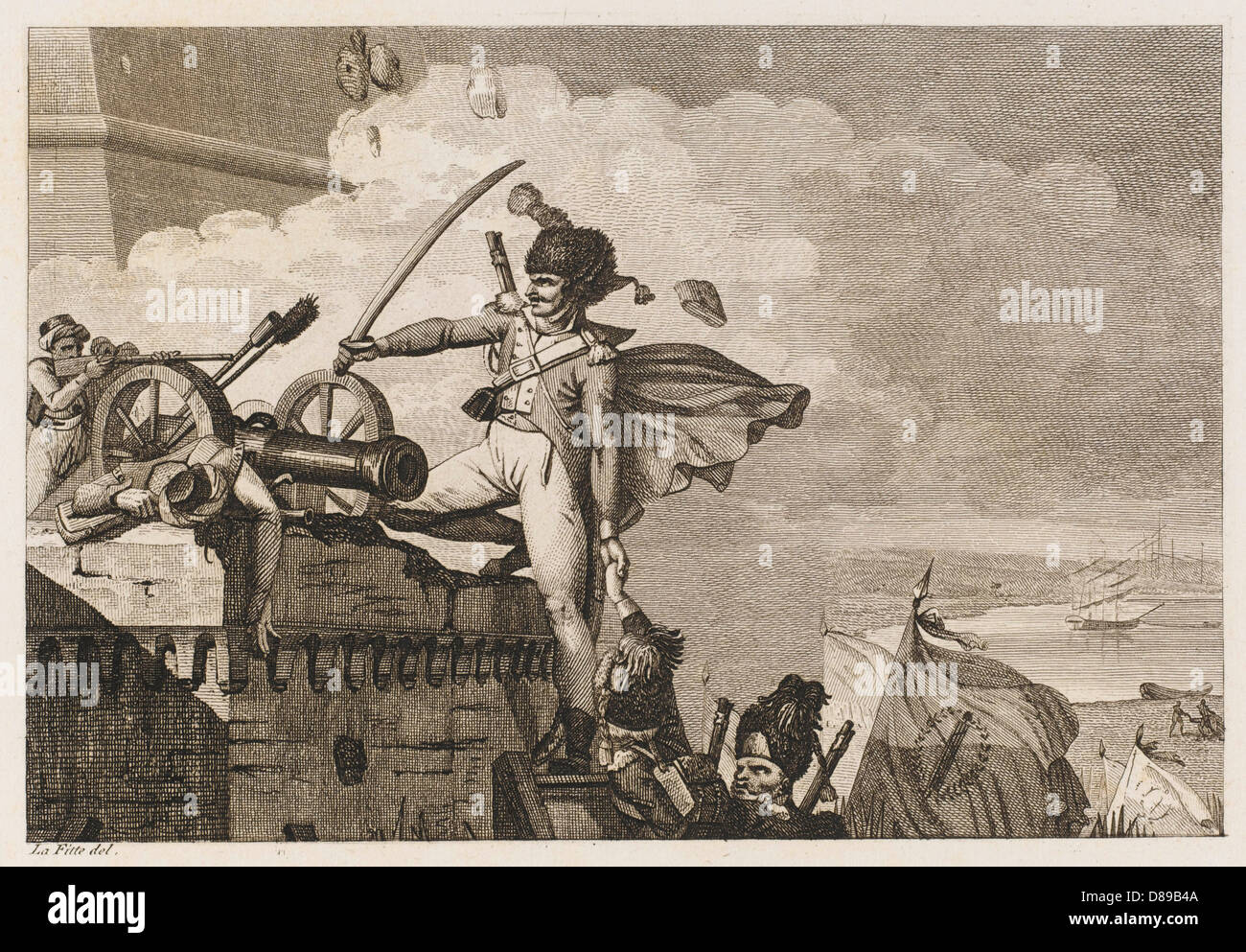 Guida di Napoleone Cala Foto Stock