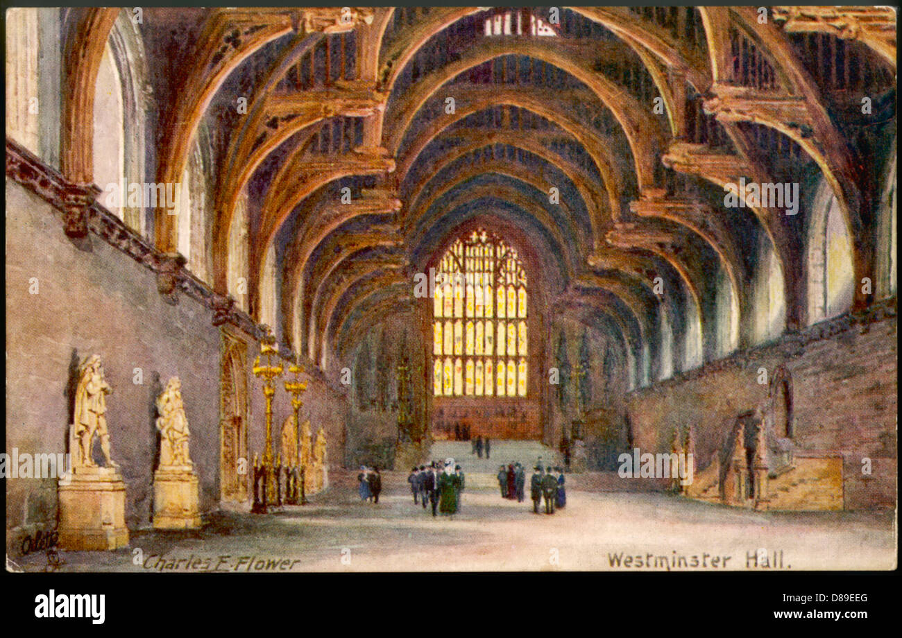 WESTMINSTER HALL Foto Stock