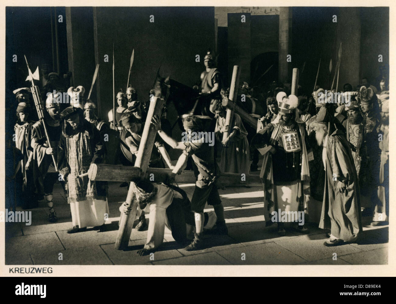 OBERAMMERGAU 1934 - 3 Foto Stock