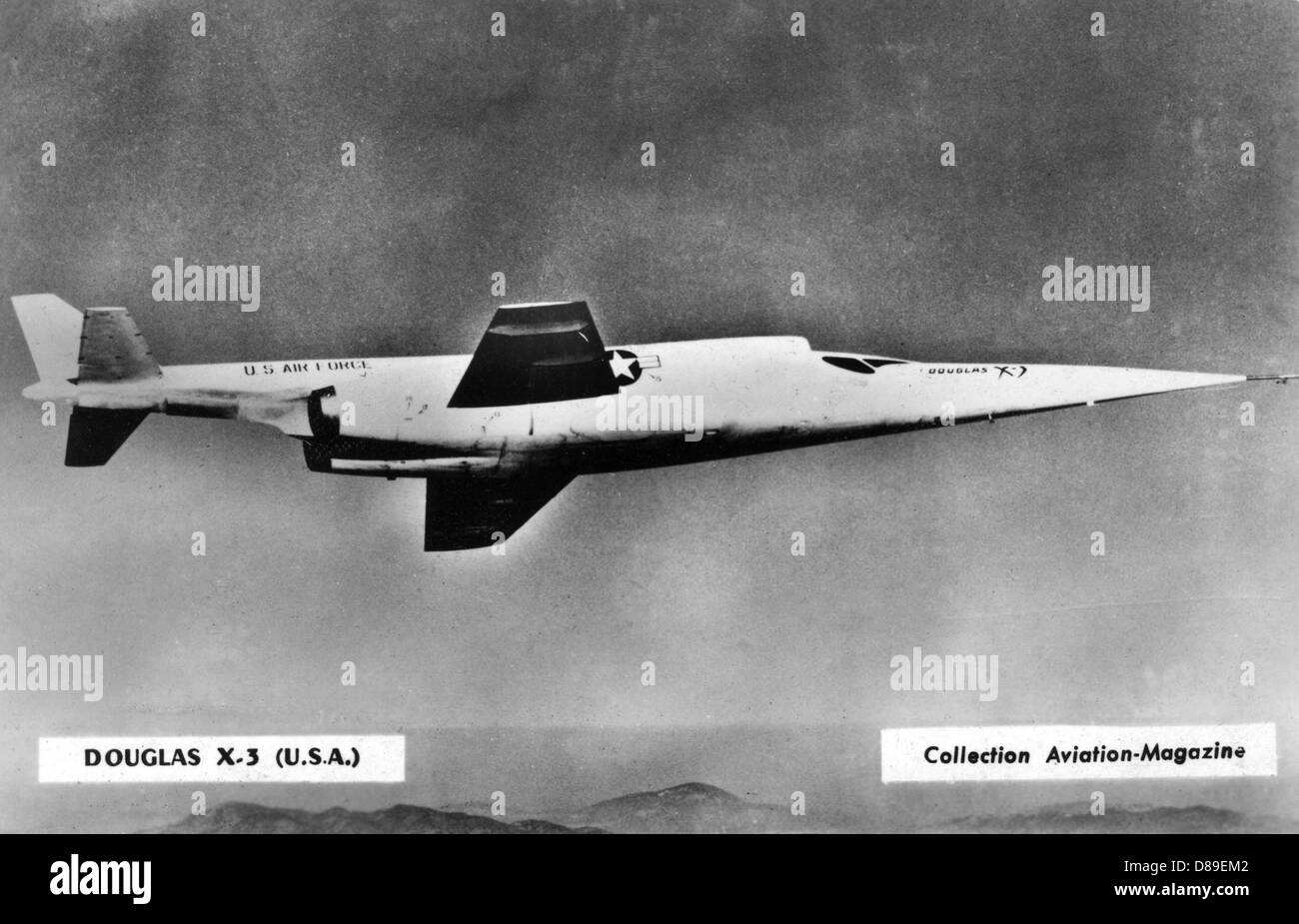 DOUGLAS X-3 Foto Stock