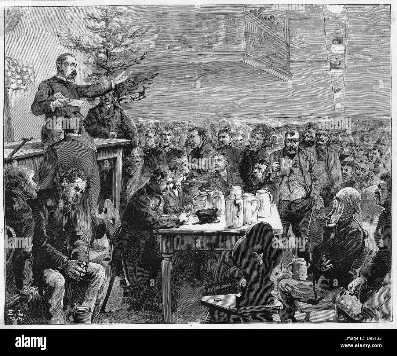 SOCIALISTI TEDESCHI Foto Stock