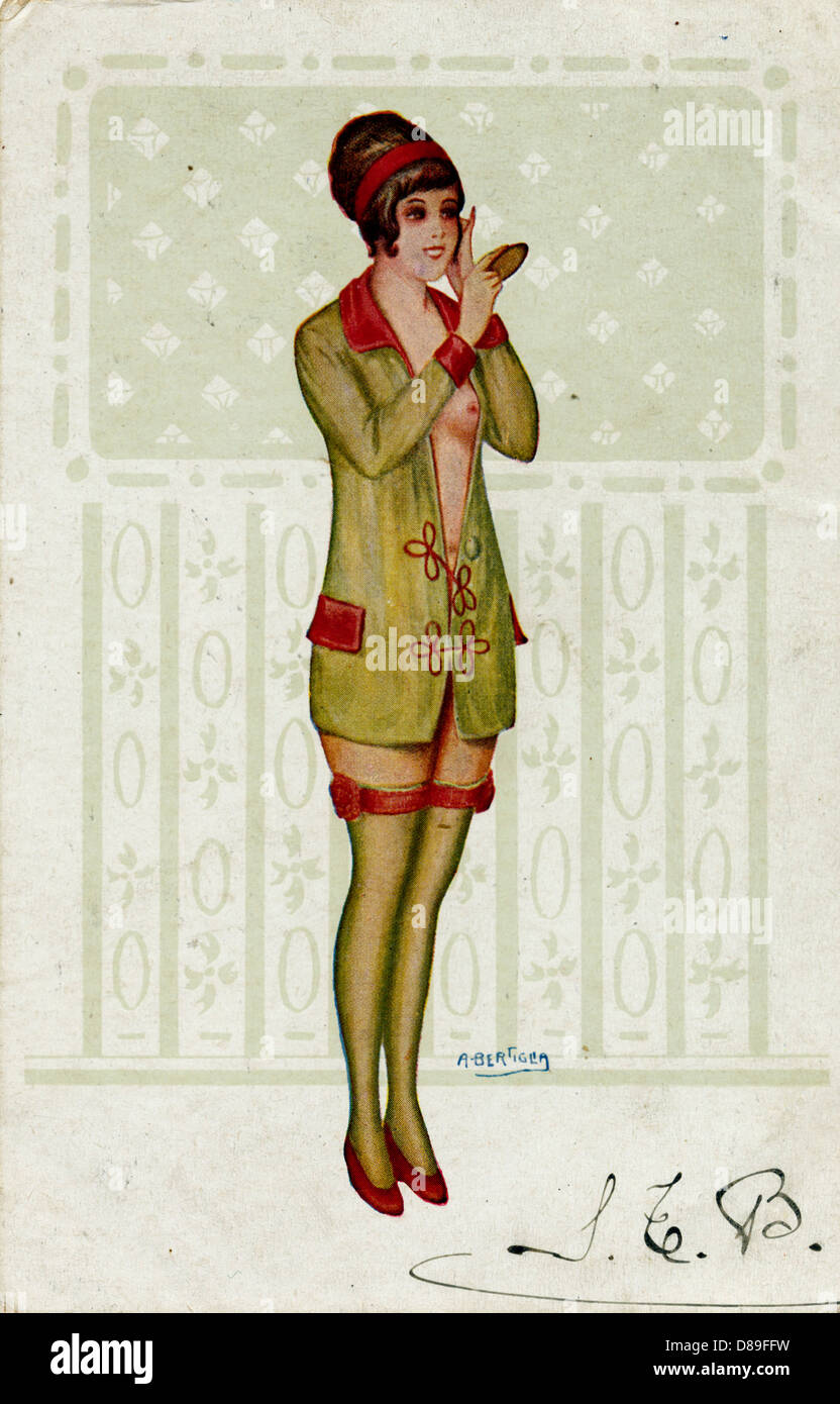 TIPO FEMMINA/ITALIANO Foto Stock