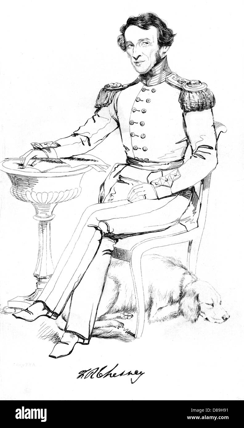 FRANCIS RAWDON CHESNEY Foto Stock