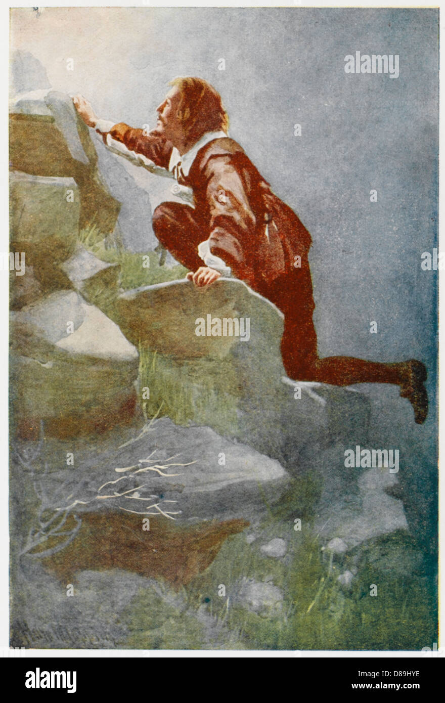 I PROGRESSI DEL PELLEGRINO 7 Foto Stock