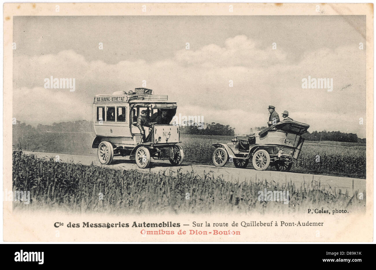 Dion Bouton Omnibus Foto Stock