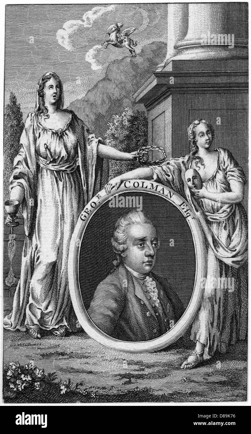 GEORGE COLMAN (ANZIANO) Foto Stock