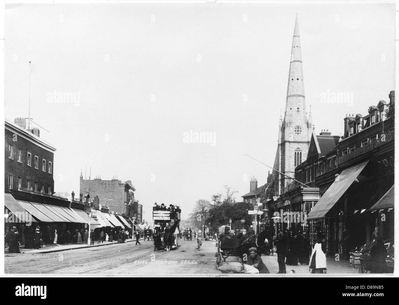 Clapham 1900 Foto Stock