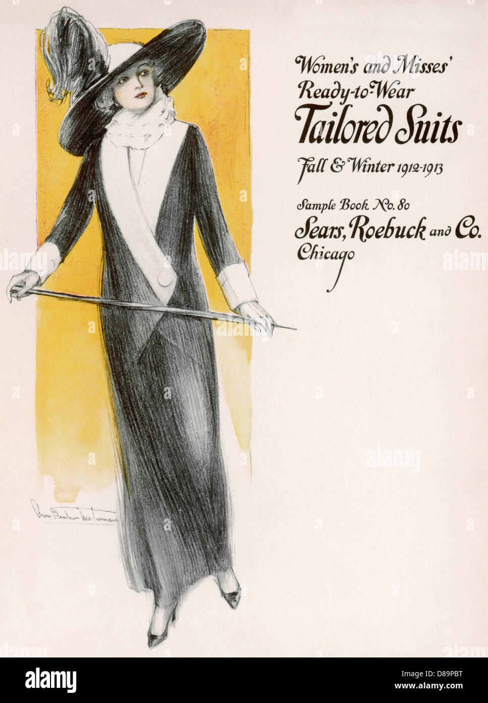 Su misura 1912 Foto Stock