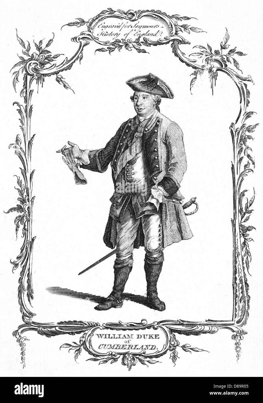 WM DUCA CUMBERLAND Foto Stock