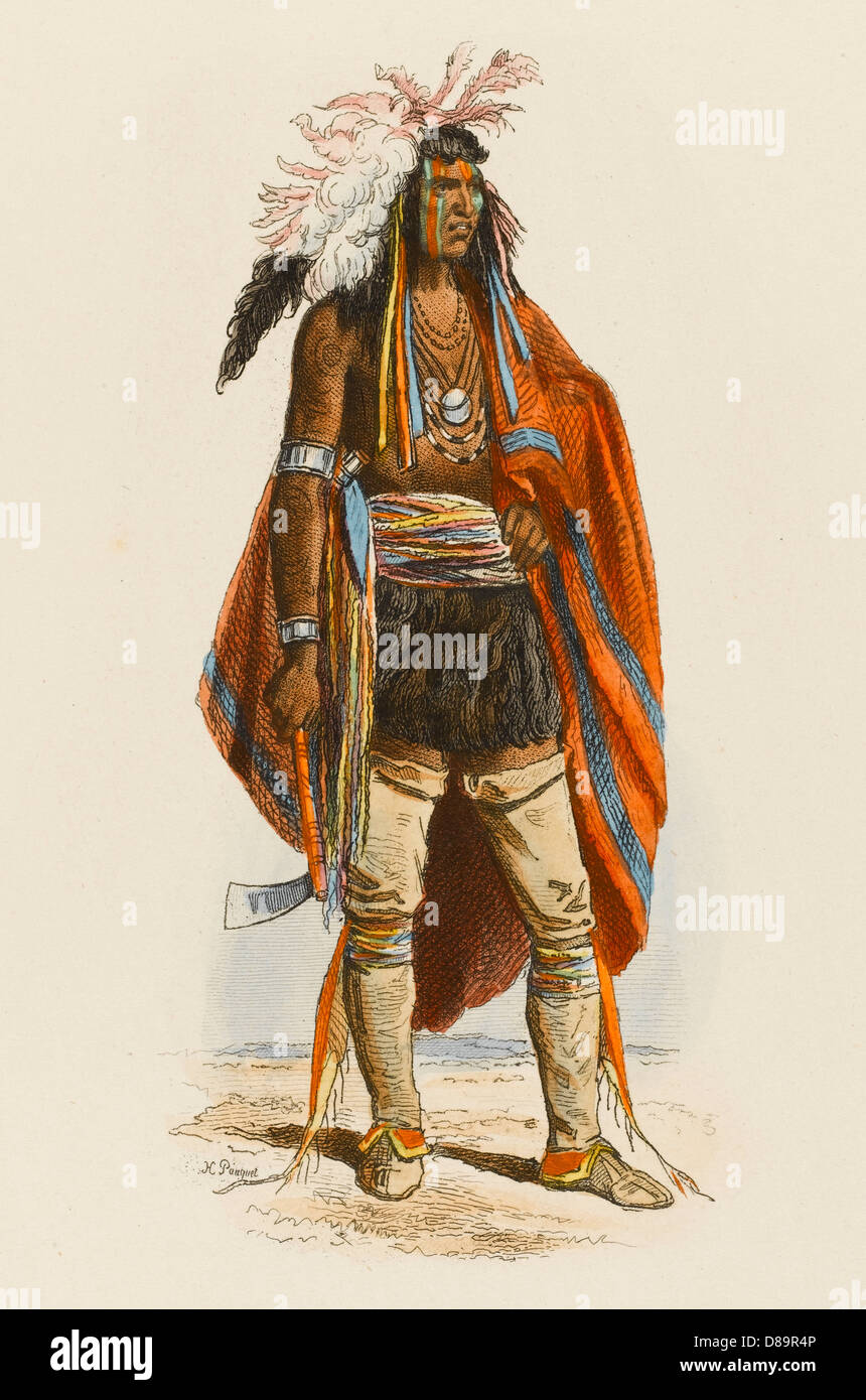 Nativi americani Foto Stock