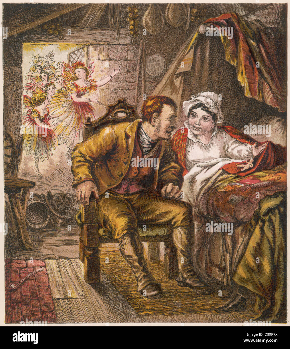 TOM THUMB È NATO Foto Stock