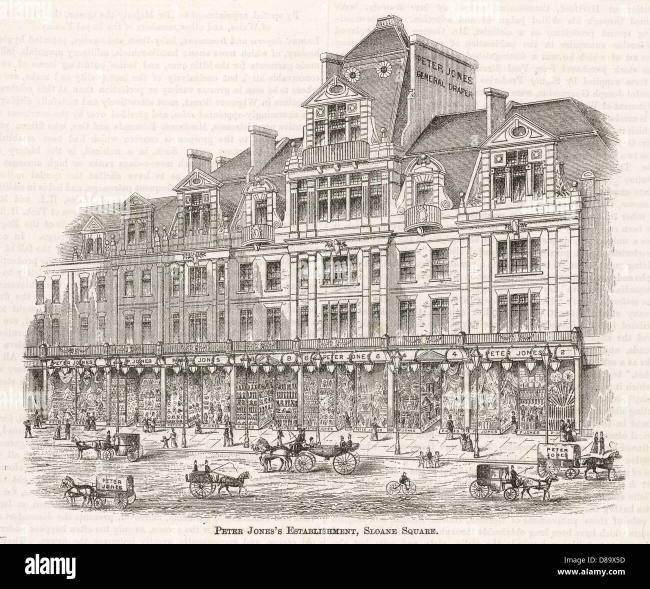 PETER JONES, Londra Foto Stock