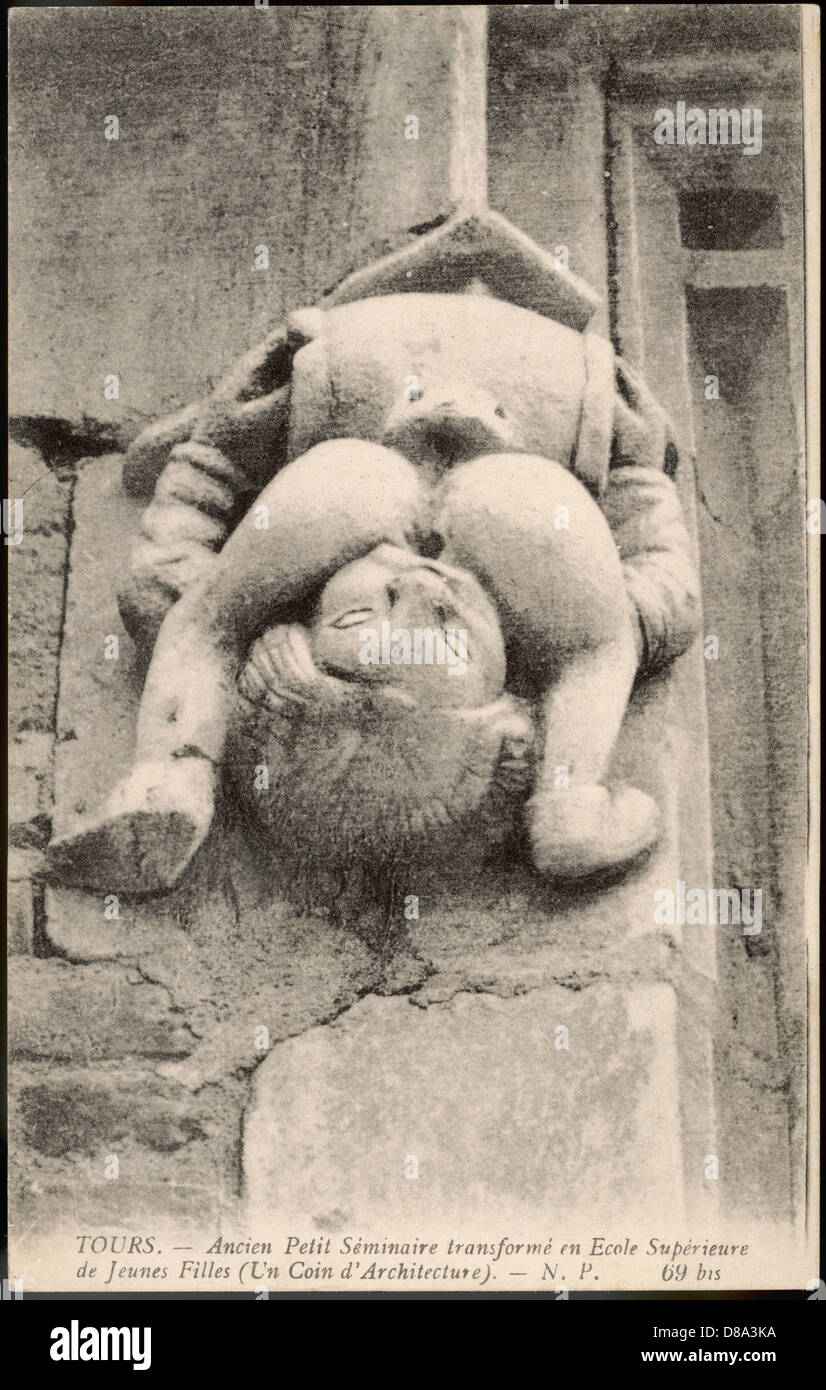 GARGOYLE RUDE Foto Stock