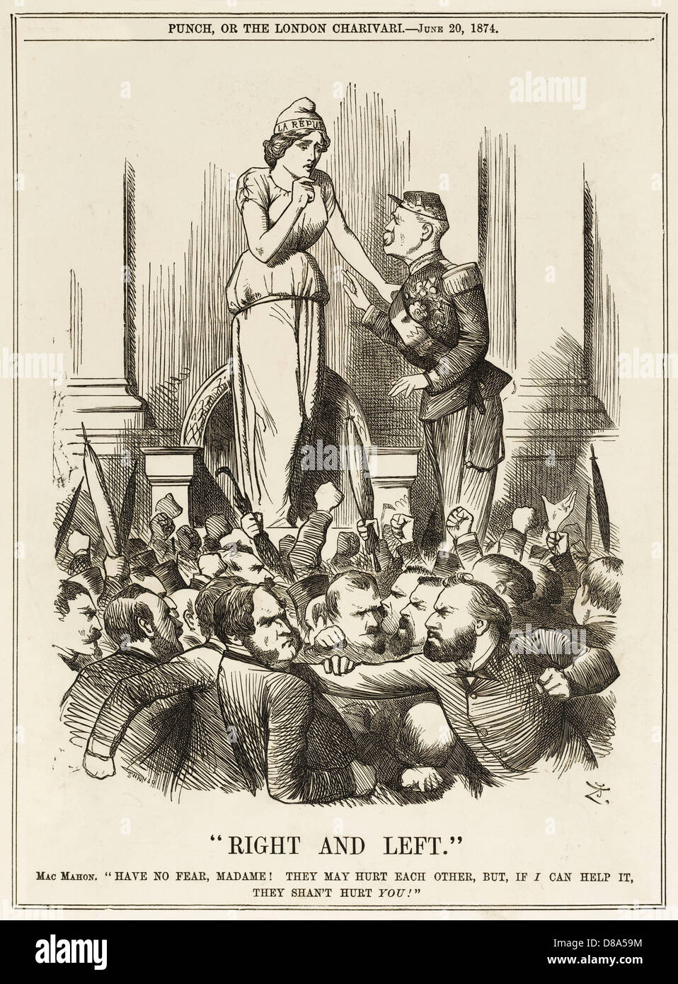 È MACMAHON IL SALVATORE Foto Stock