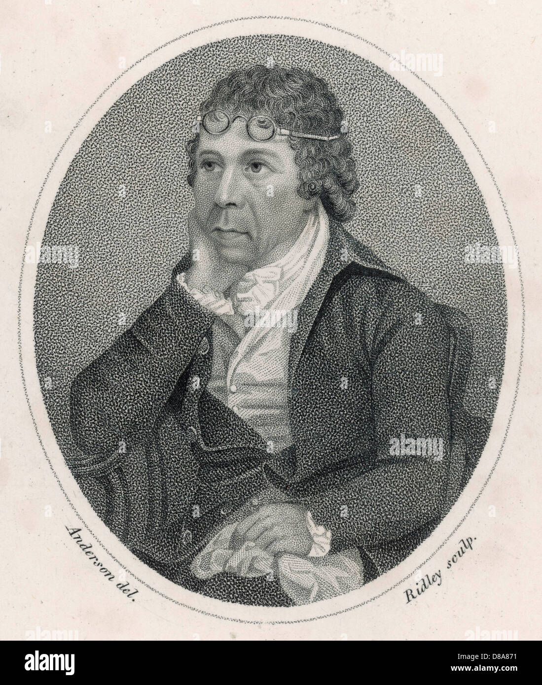 JAMES ANDERSON, ECONOMISTA Foto Stock