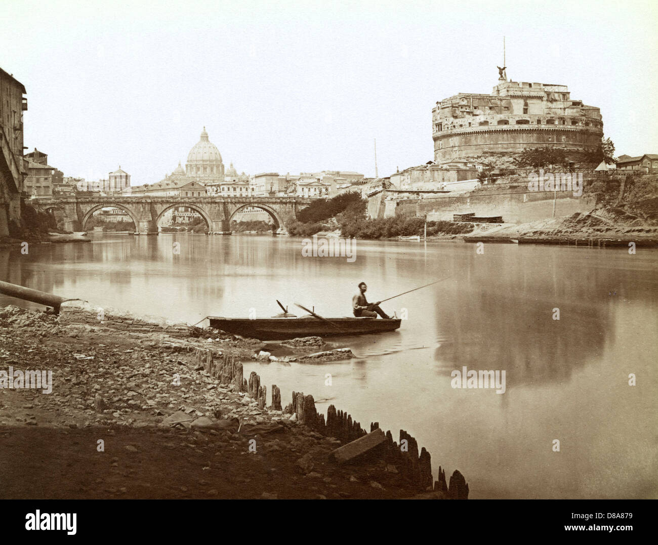 ITALIA ROMA CASTEL Foto Stock