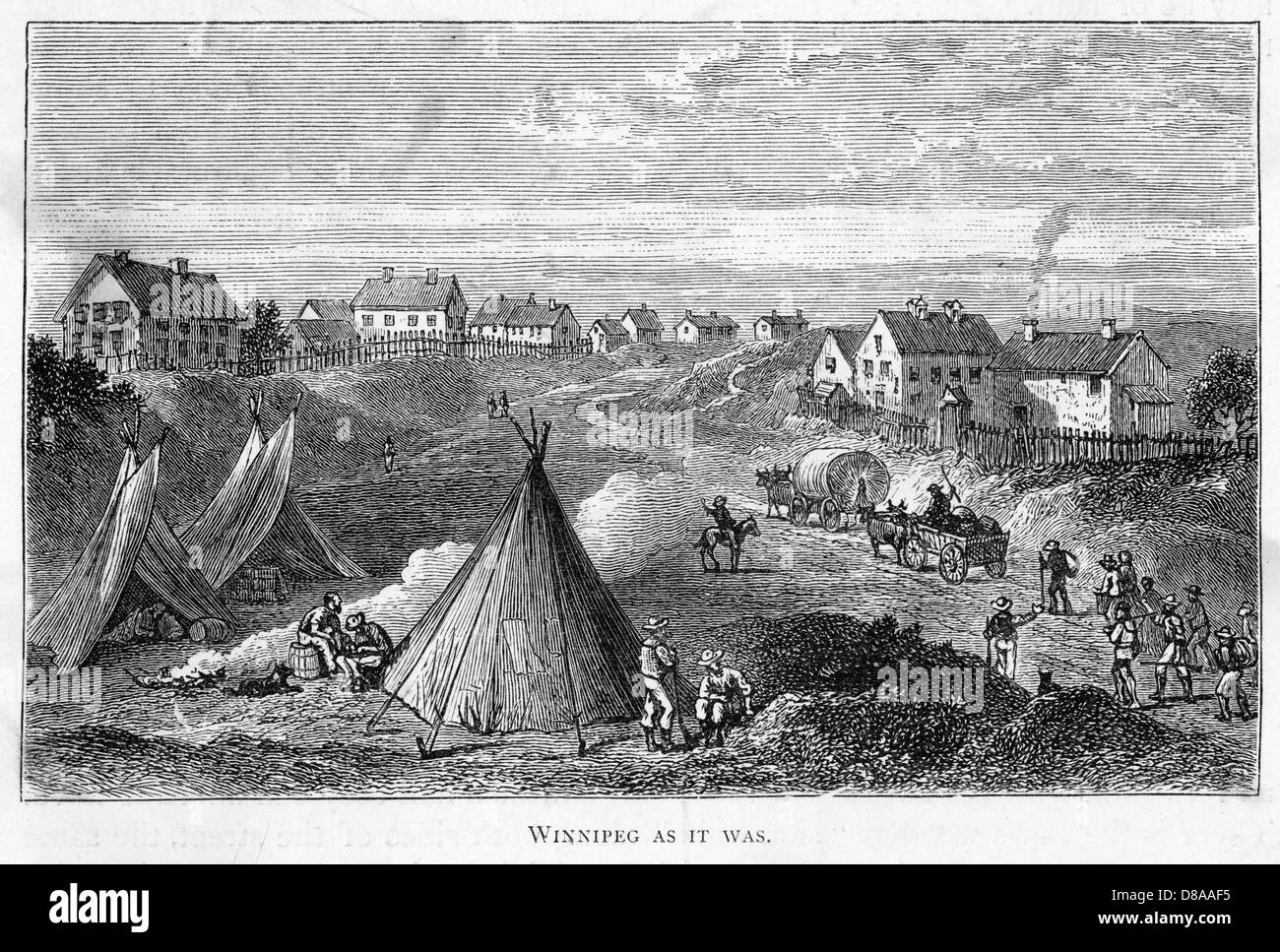 Canada Winnipeg Foto Stock