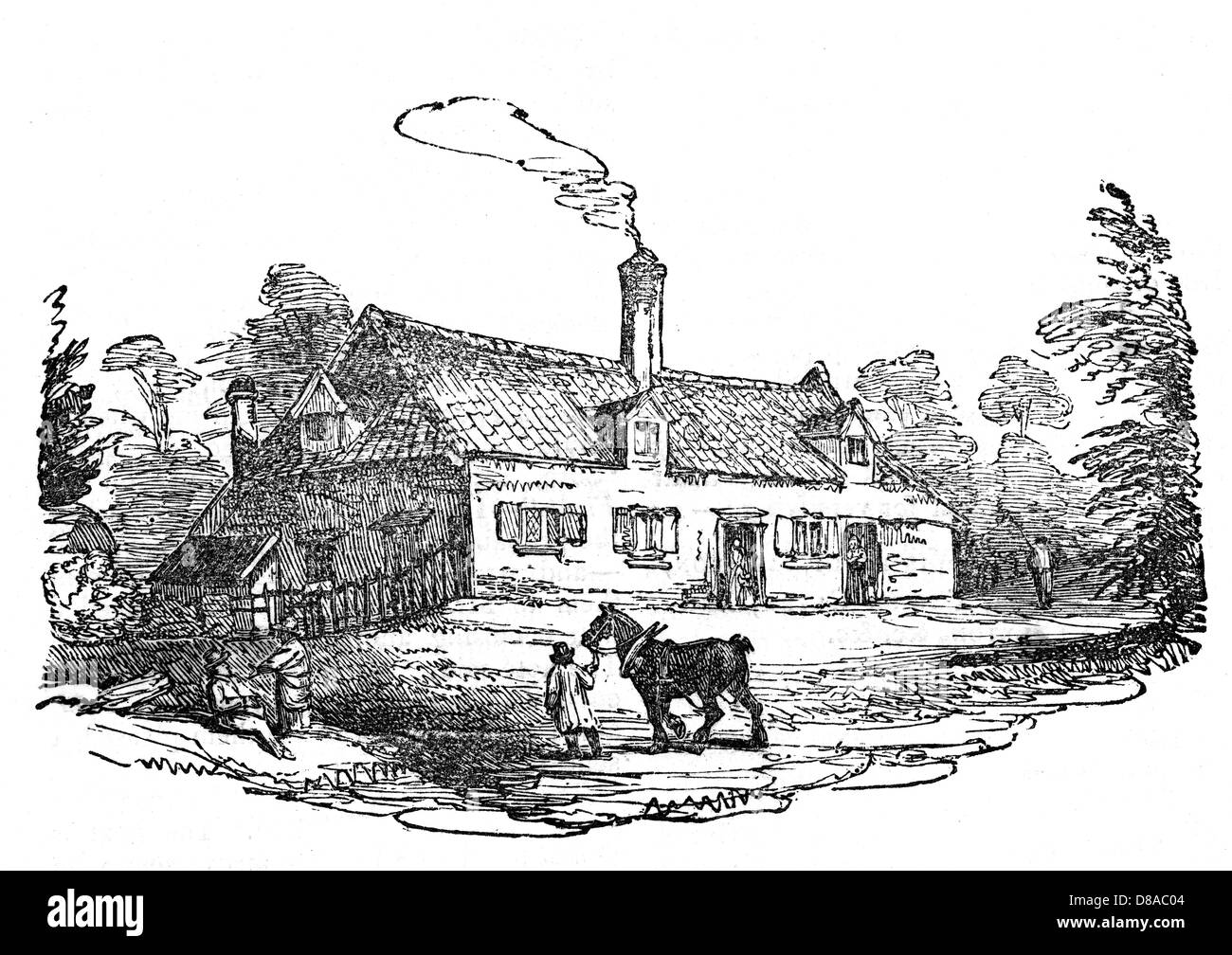 LUOGO DI NASCITA DI BLOOMFIELD Foto Stock