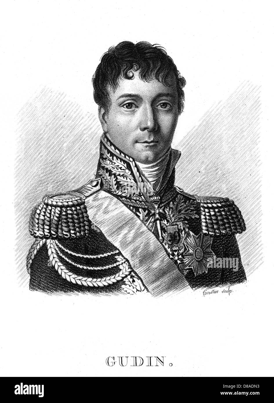 CESAR COMTE GUDIN Foto Stock