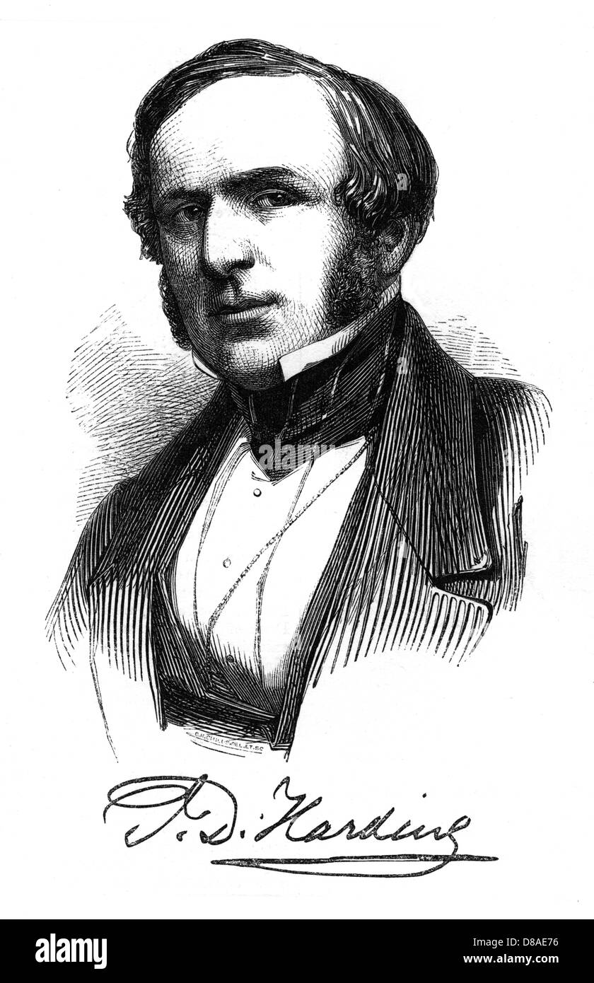 JAMES DUFFIELD HARDING Foto Stock