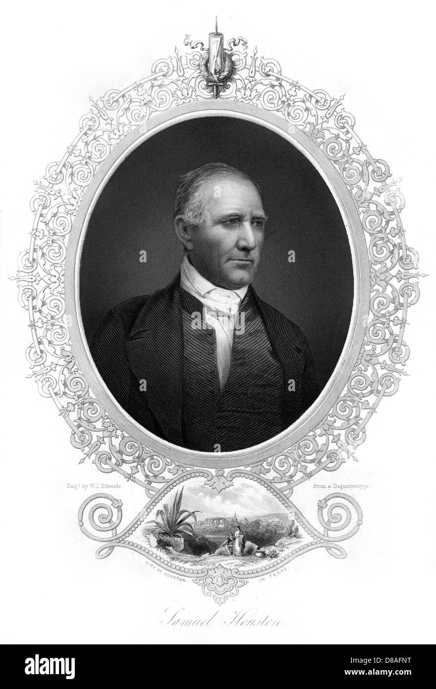 SAMUEL HOUSTON Foto Stock