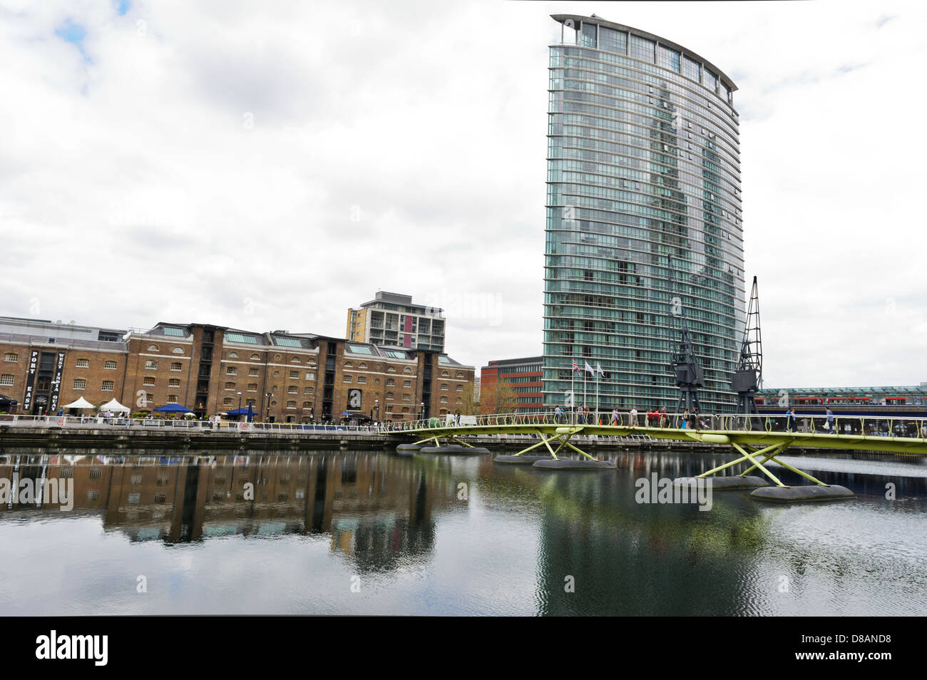London Marriott Hotel a Canary Wharf a Londra, Inghilterra, Regno Unito. Foto Stock London Marriott Hotel a Canary Wharf a Londra, Inghilterra, Regno Unito. Foto Stock