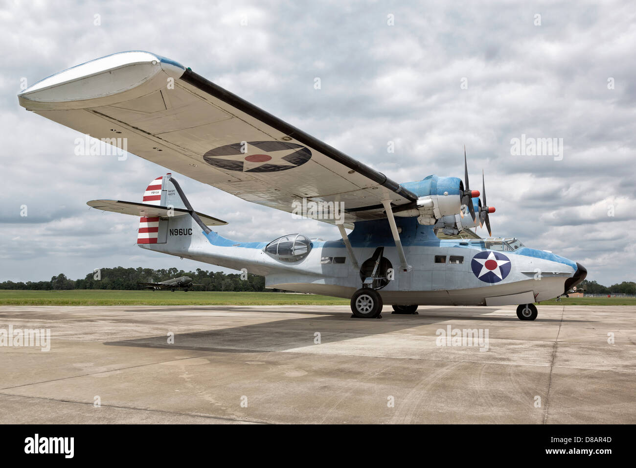 Diritto consolidato costruttiva PBY5 Catalina del Navy US Foto Stock