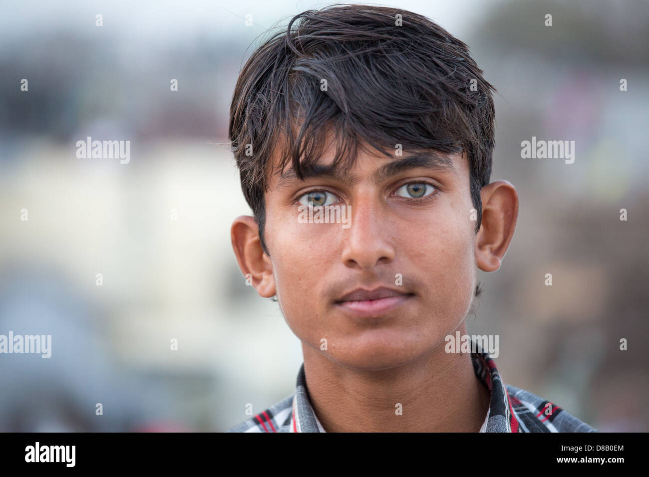 Adolescente indiano, Ahmedabad, Gujarat, India Foto Stock