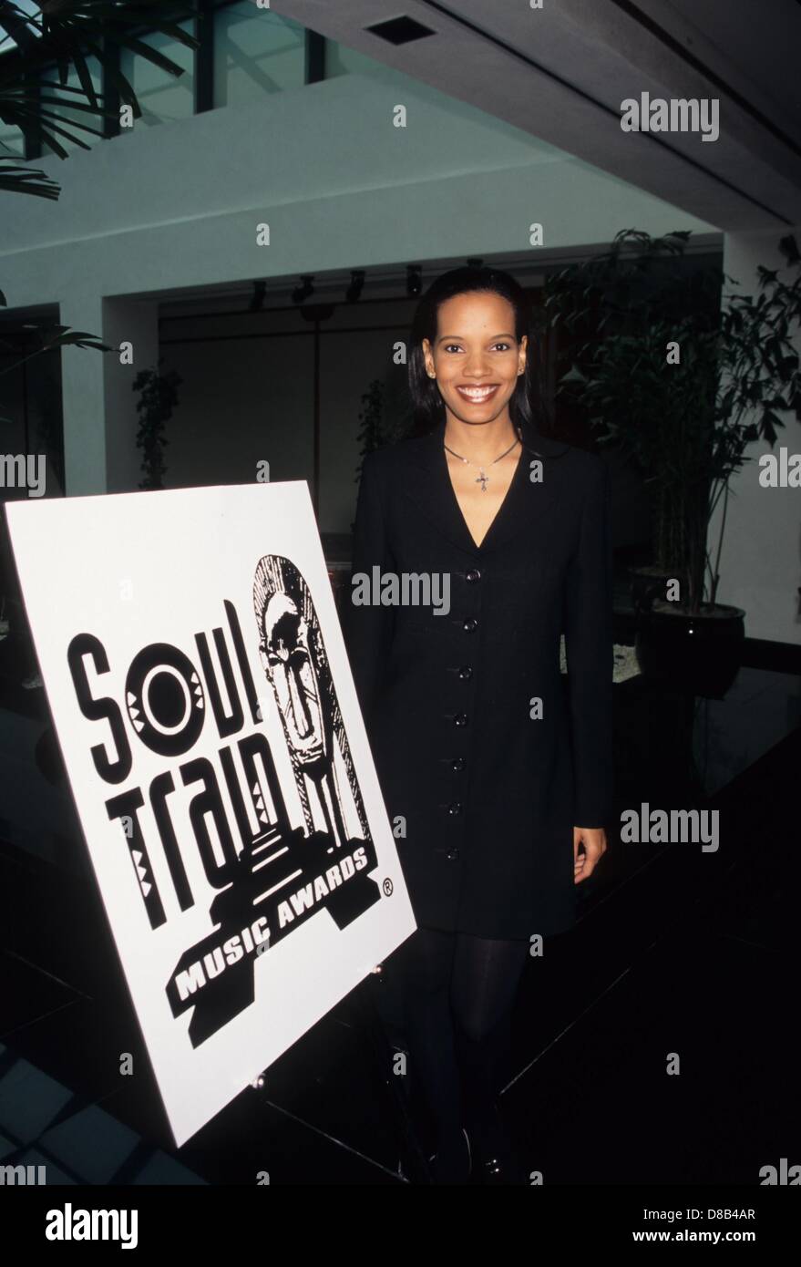 SHARI HEADLEY.Soul Train Music Awards conferenza stampa 1997.(Immagine di credito: © Fitzroy Barrett/Globe foto/ZUMAPRESS.com) Foto Stock