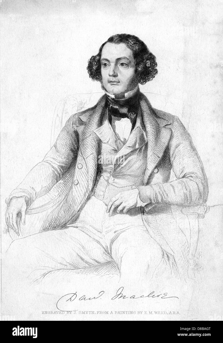 DANIEL MACLISE Foto Stock