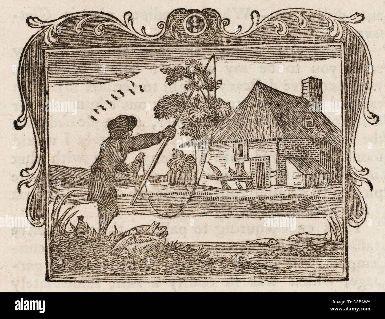 Favola - trote - perno Foto Stock