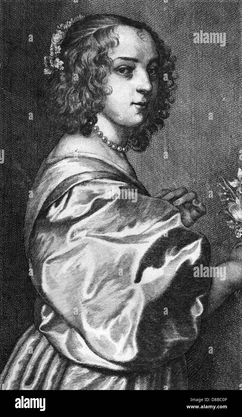 Marguerite Lemon, dopo Van Dyck Foto Stock