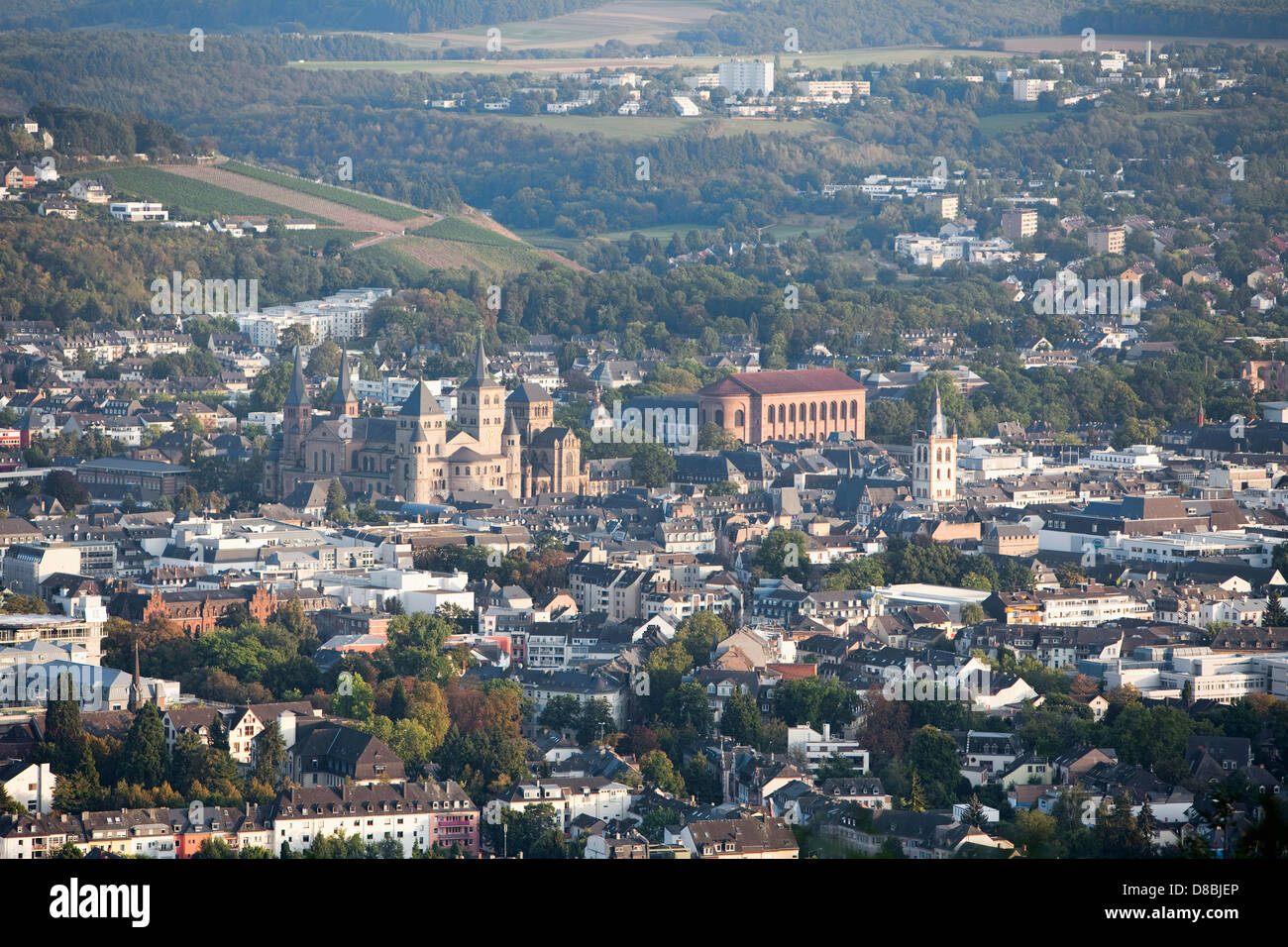 In Germania, in Renania Palatinato, Trier, Panorama Foto Stock