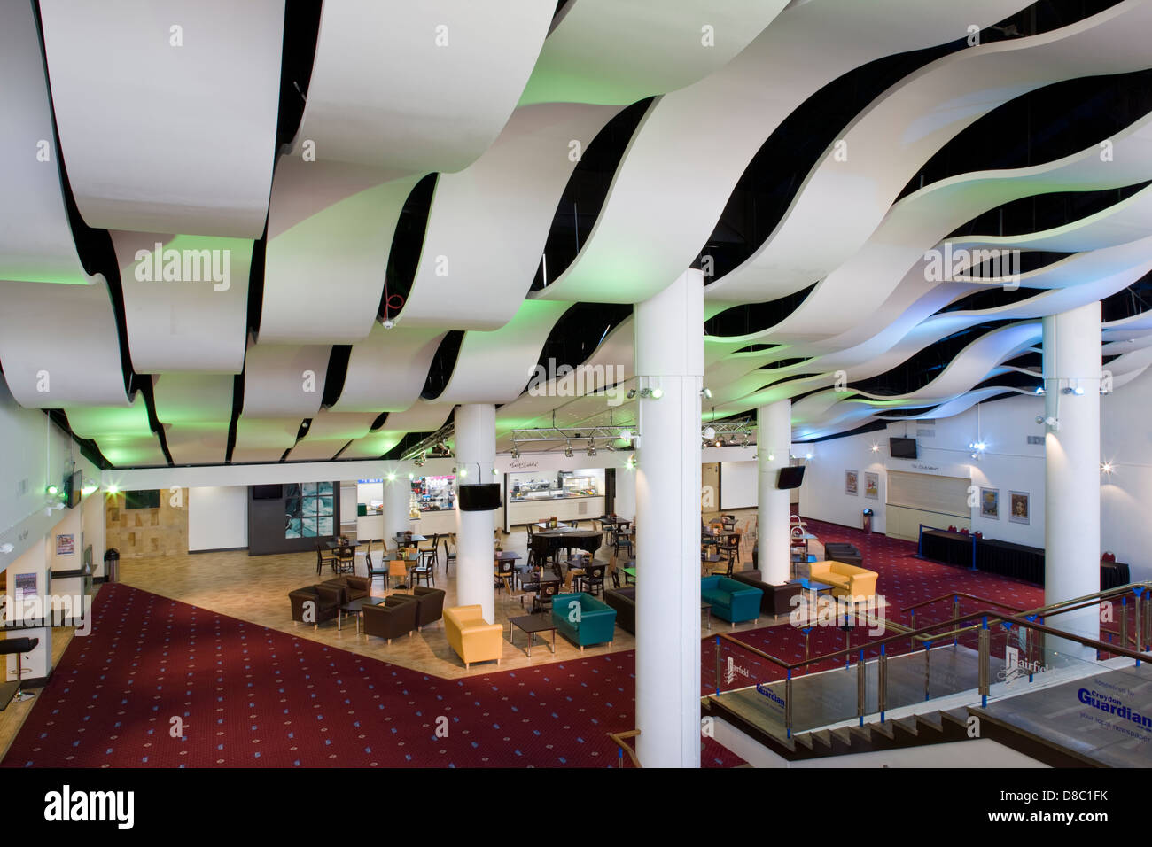 Foyer Fairfield Halls Croydon London Foto Stock