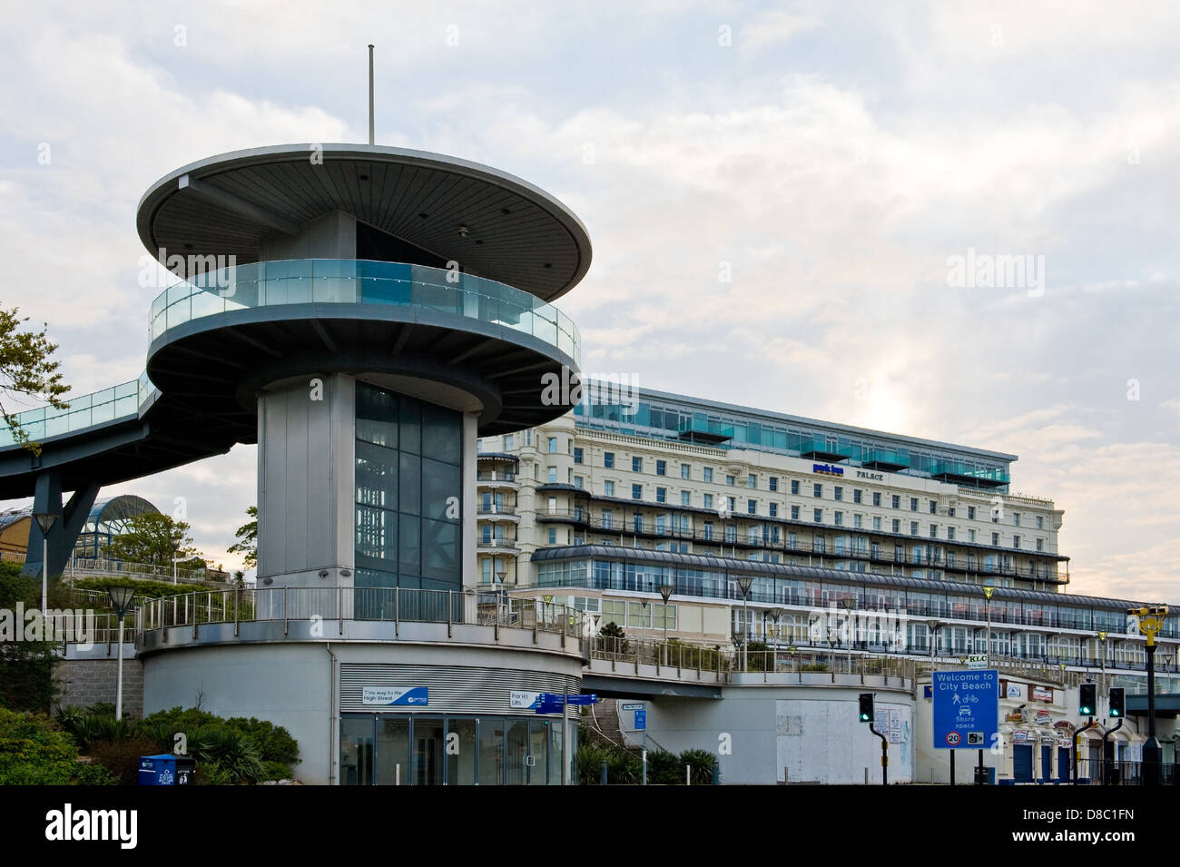 Pier hill ascensori, Southend on Sea. Foto Stock