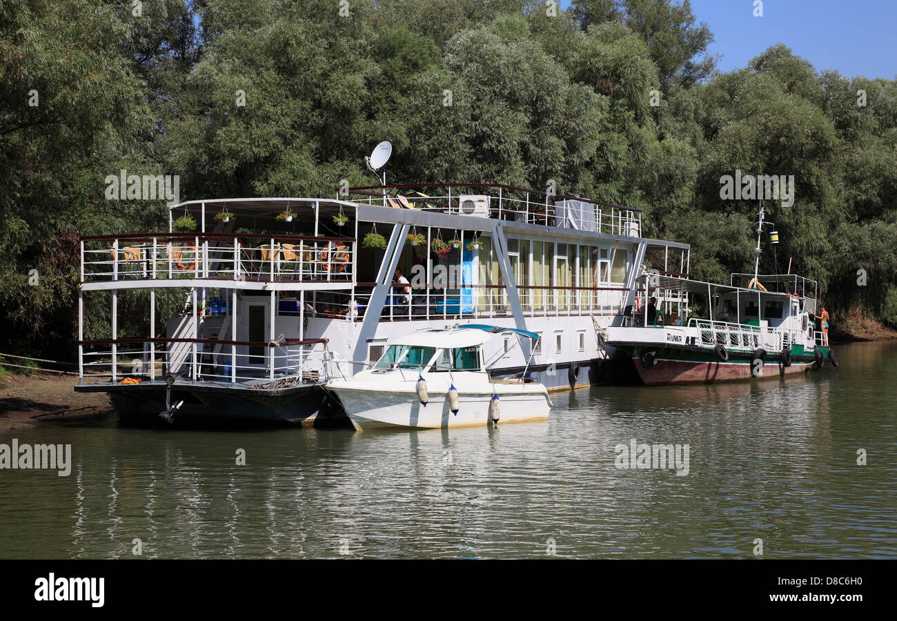 Il Delta del Danubio Riserva della Biosfera, vicino a Tulcea, Romania Foto Stock