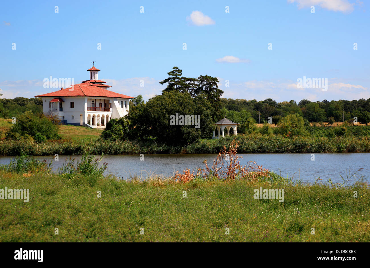 Monastero di Cernica, Manastirea Cernica, nella periferia orientale di Bucarest, Romania Foto Stock