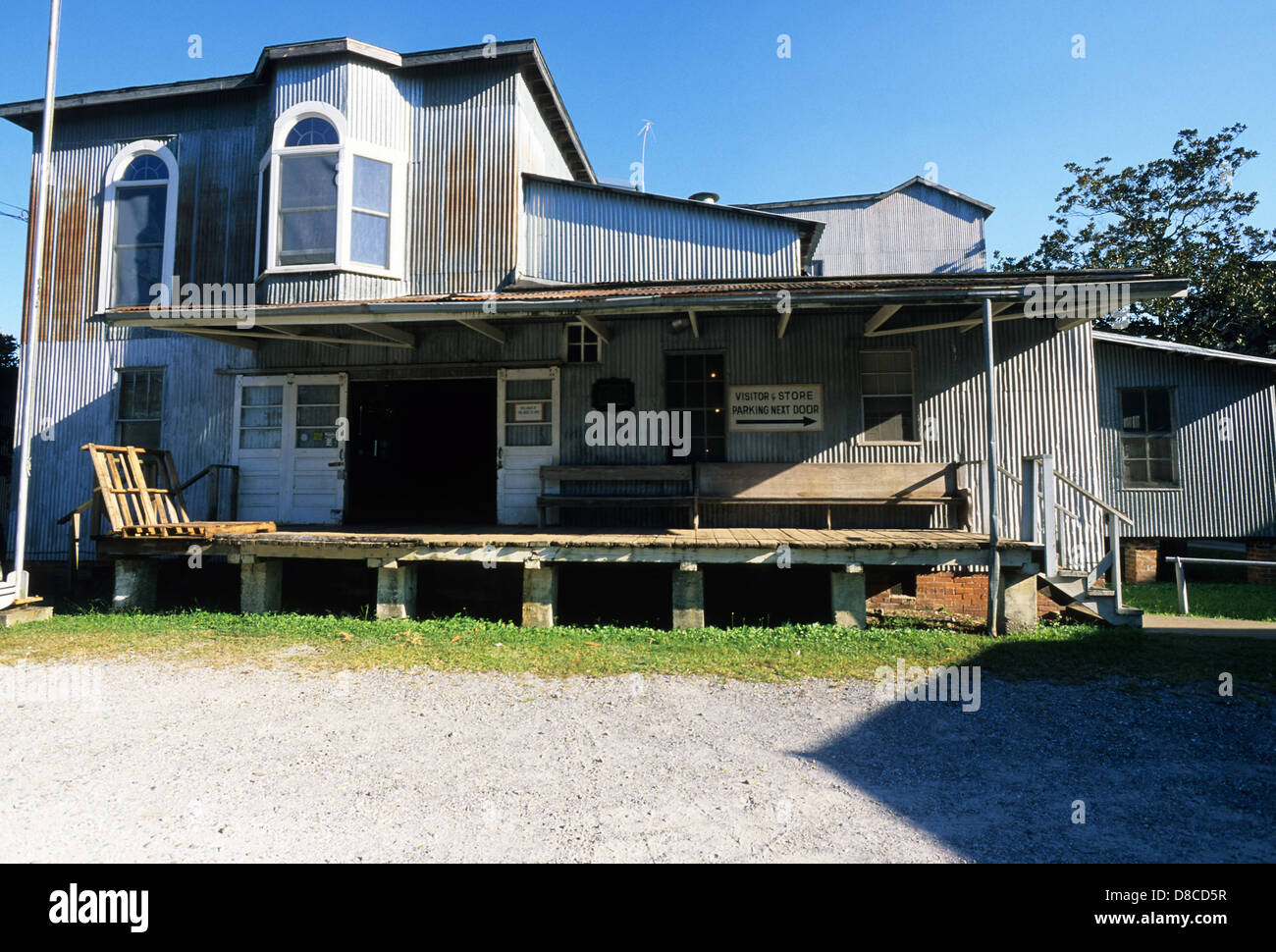 Elk283-4227 Louisiana Cajun Country, New Iberia, Konriko mulino di riso Foto Stock