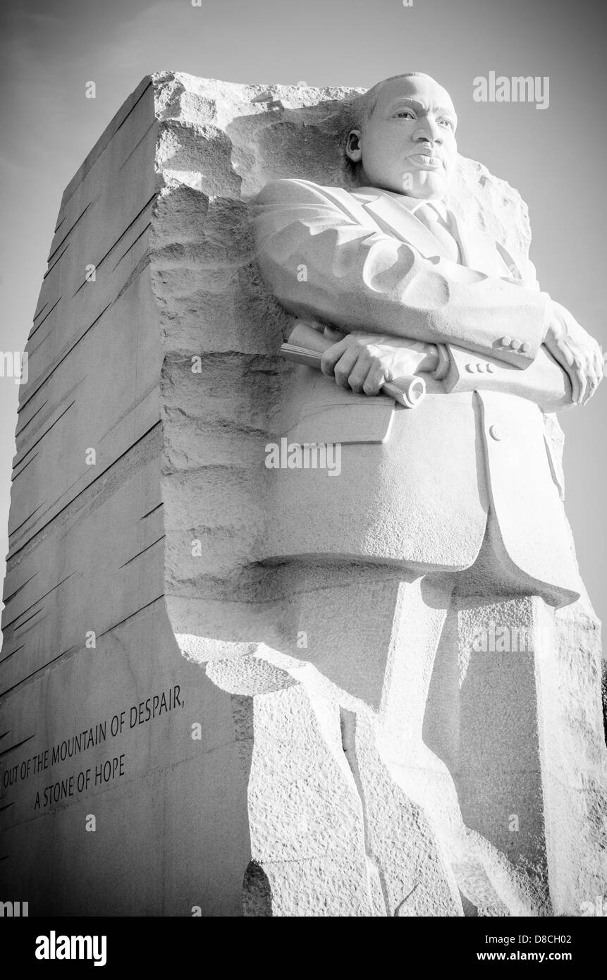 MLK Memorial a Washington DC Foto Stock