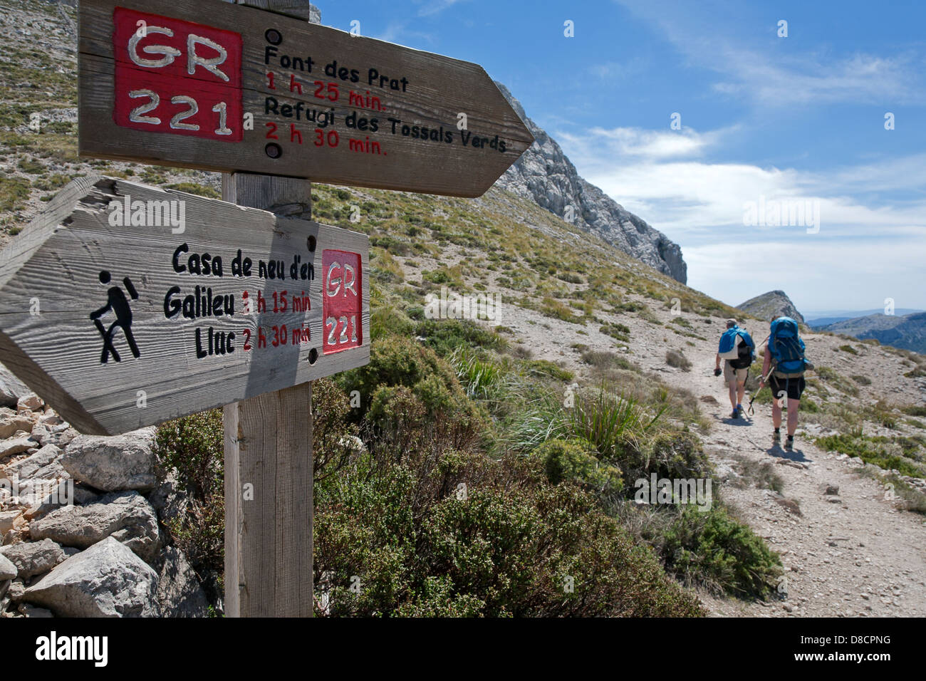 GR221 percorso di trekking. Mallorca. Spagna Foto Stock